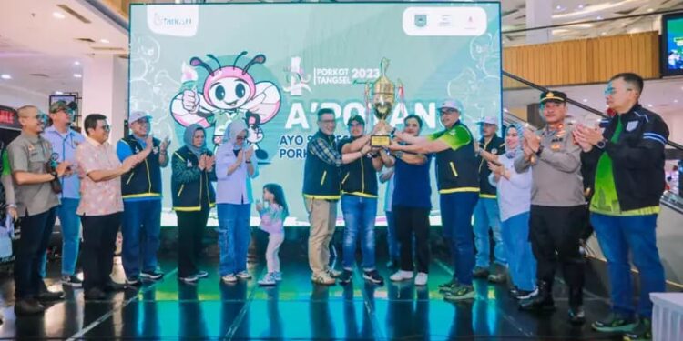 Porkot Tangsel Resmi Dibuka, Pamulang Jadi Tuan Rumah