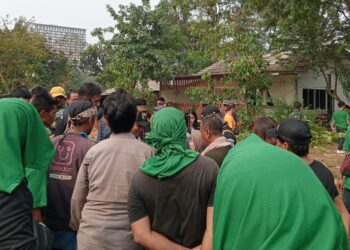 Ricuh Eksekusi Lahan di Jombang Ciputat Berakhir Damai
