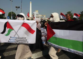 Ada Aksi Bela Palestina di Monas, Polda Metro Jaya Lakukan Rekayasa Lalu Lintas