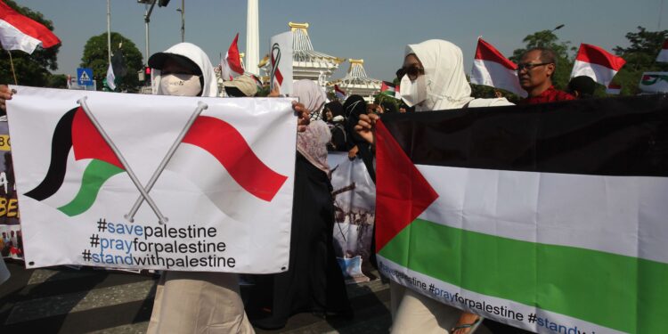 Ada Aksi Bela Palestina di Monas, Polda Metro Jaya Lakukan Rekayasa Lalu Lintas