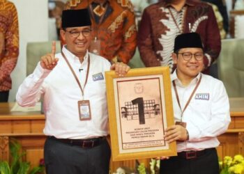 Anies Baswedan dan Muhaimin Iskandar