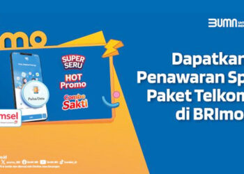 Paket Data ‘Spesial UntukMo’ di Super App BRImo, Kolabs Ciamik BRI dan Telkomsel