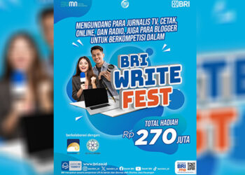 Hingga 9 Desember, Kompetisi BRI Write Fest 2023 Tawarkan Hadiah Ratusan Juta! Ini Syarat dan Ketentuannya