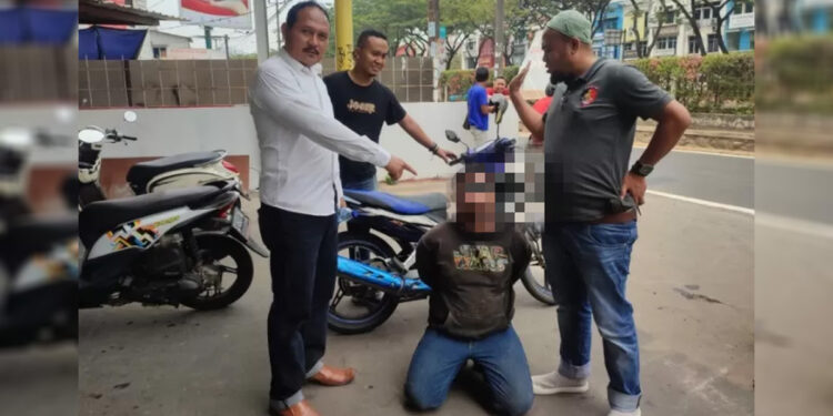 Sat Set Sat Set, Polsek Pondok Aren Bekuk Pelaku Curanmor dalam Waktu Singkat