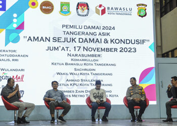 88 Hari Menuju Pemilu 2024, BMC Tangerang Raya Gelar Deklarasi Tangerang Asik, Aman, Sejuk, Damai dan Kondusif