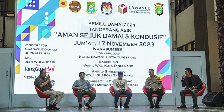 88 Hari Menuju Pemilu 2024, BMC Tangerang Raya Gelar Deklarasi Tangerang Asik, Aman, Sejuk, Damai dan Kondusif