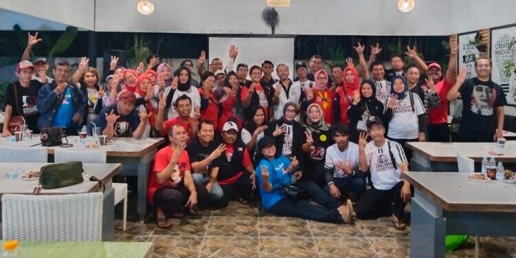 Lintas Relawan Ganjar-Mahfud Tangsel Gelar Nobar Debat Cawapres