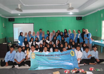 Mahasiswa Unpam Gelar Sosialisasi Microsoft Excel di MTs Mathul’ul Huda Parung Panjang