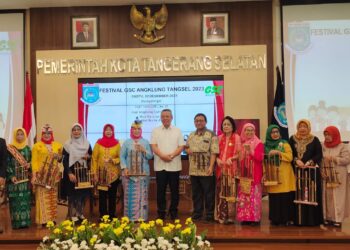 Dalam Rangka HUT Kota Tangsel ke-15, Giri Swara Gelar Festival Angklung Tangsel 2023