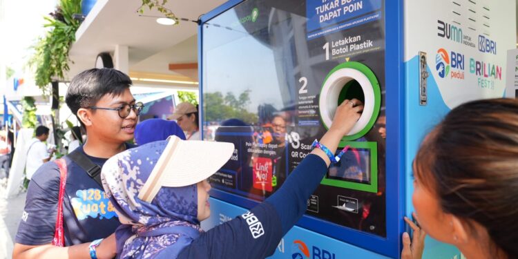 Rayakan HUT Ke-128 Di GBK, BRI Peduli Pilah dan Kelola 5,5 Ton Sampah