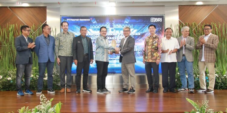 Dukung Pertumbuhan Perekonomian, BRI dan PT Freeport Jalin Kerjasama Perjanjian Trade Facility
