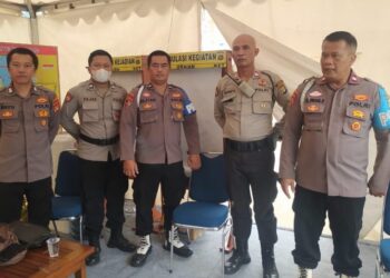 Pengamanan Malam Natal di Kawasan Pamulang Terpantau Aman