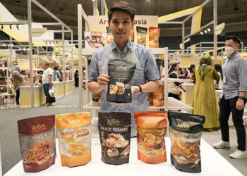 UMKM EXPO(RT) BRILIANPRENEUR 2023 Bawa Keripik Tempe Go International Raih Kontrak Dari Singapura