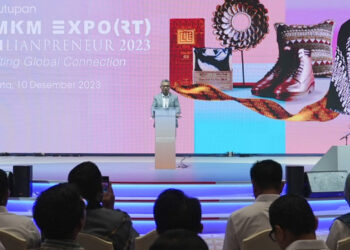 Ikut UMKM EXPO(RT) BRILIANPRENEUR 2023, ‘Pancal Bike’ Berharap Bisa Perluas Pasar