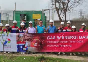PGN Area Tangerang Suplai Gas ke PT Aneka Baja Perkasa Industri, Dukung Daya Saing Industri Baja