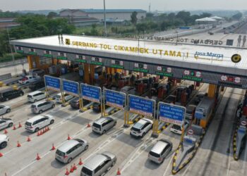 Gerbang Tol Cikampek. Foto: Jasa Marga