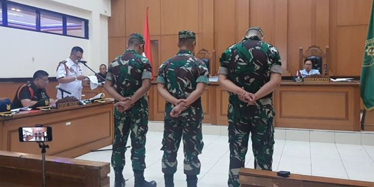 Selain Dipecat, Tiga Oknum TNI Pembunuh Imam Masykur Juga Divonis Seumur Hidup