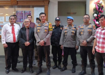 Pastikan Keamanan Ibadah Natal, Kapolres Tangsel Kunjungi Gereja Christ Cathedral