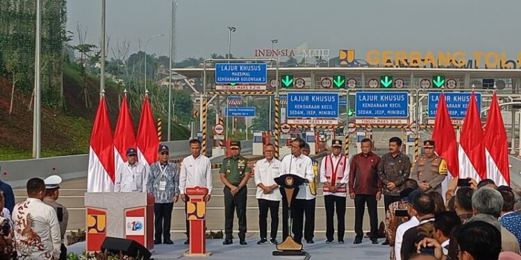 peresmian tol cinere-depok-raya bogor