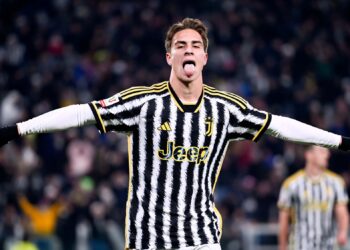 Pemain Juventus Kenan Yildiz.