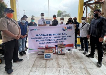 Tanggap Bencana Erupsi Gunung Lewotobi Laki-laki, BRI Distribusikan Bantuan Bagi Korban Terdampak