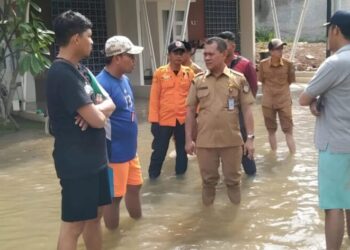 Dua Perumahan di Benda Baru Masih Banjir, BPBD Kota Tangsel: Karena Saluran Drainase Meluap