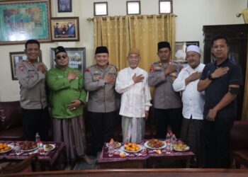 Usai Sertijab, Kapolres Tangsel AKBP Ibnu Bagus Silaturahmi ke Ketua MUI Tangsel