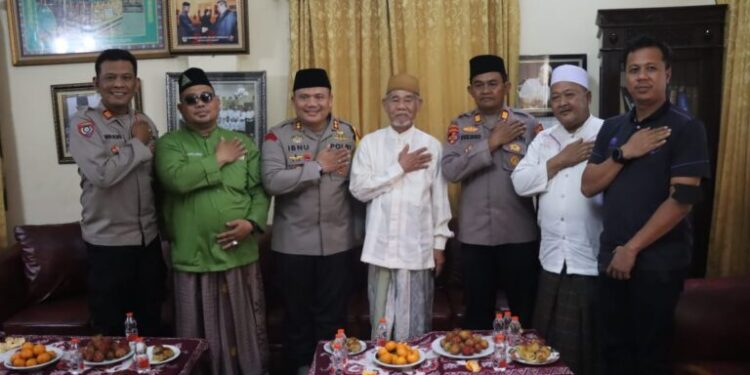 Usai Sertijab, Kapolres Tangsel AKBP Ibnu Bagus Silaturahmi ke Ketua MUI Tangsel