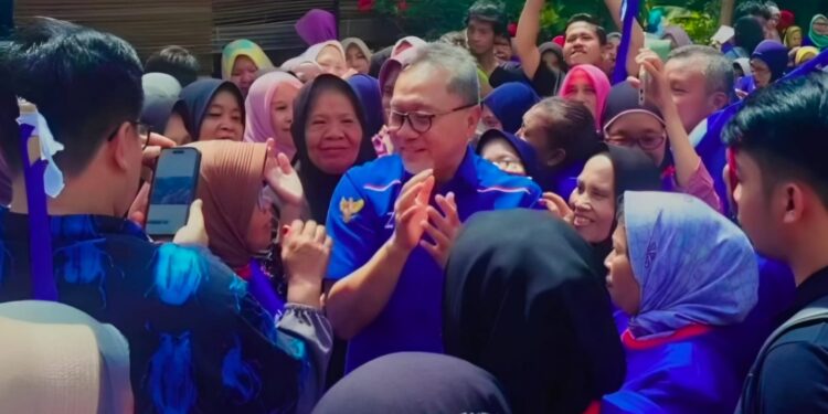 Ketum PAN Berkunjung ke Ciputat, Janjikan Sejahterakan Warga Banten