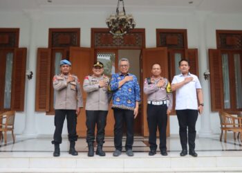 Kunjungan Perdana Kapolres Tangsel ke Rumdin Benyamin Davnie: Siap Bersinergi