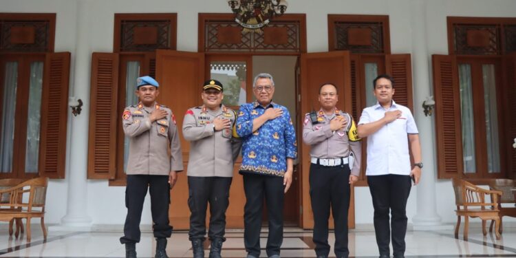 Kunjungan Perdana Kapolres Tangsel ke Rumdin Benyamin Davnie: Siap Bersinergi