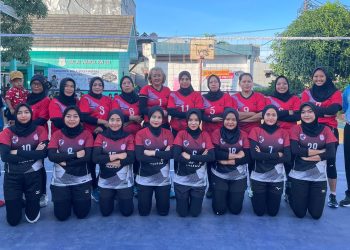 Keseruan Hari ketiga Turnamen Bola Voli Putri Dago Cup, Penonton dan Peserta Dapat Hadiah