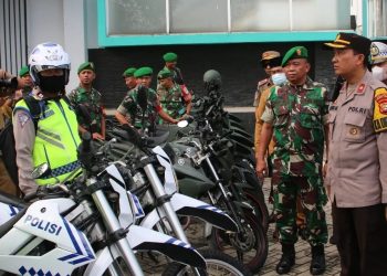 Gelar Apel Persiapan Pemilu 2024, Kapolsek Pondok Aren: Kolaborasi Semua Elemen Masyarakat