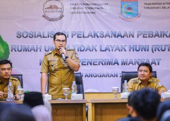Sosialisasi Pelaksanaan Perbaikan RUTLH di Pondok Aren, Pilar: 94 Rumah Siap Diperbaiki