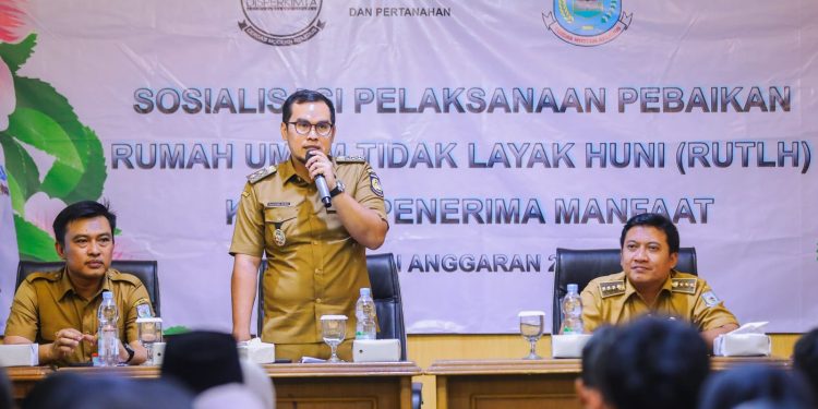 Sosialisasi Pelaksanaan Perbaikan RUTLH di Pondok Aren, Pilar: 94 Rumah Siap Diperbaiki