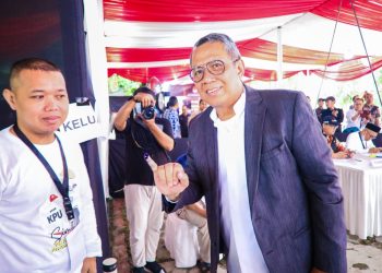 Benyamin Davnie Imbau Pengusaha di Tangsel Berikan Kesempatan Karyawan Mencoblos