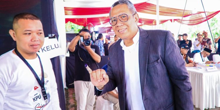 Benyamin Davnie Imbau Pengusaha di Tangsel Berikan Kesempatan Karyawan Mencoblos
