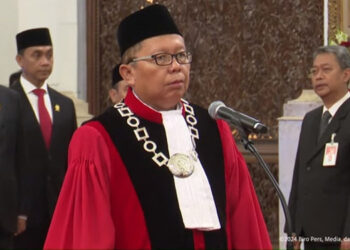 Dilantik Presiden, Arsul Sani Resmi Jadi Hakim MK