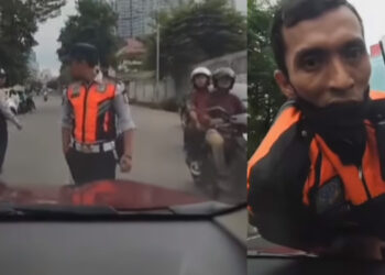 Video Petugas Dishub DKI Nangkring di Kap Mobil Taksi Online Viral, Begini Kronologinya