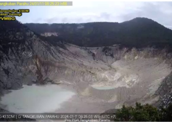 Viral Video Erupsi Gunung Tangkuban Parahu, PVMBG Pastikan Itu Hoaks