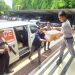Personel TP3 Sat Samapta Polres Tangsel Kawal Pendistribusian Logistik Pemilu