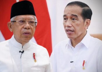 maruf amin dan jokowi