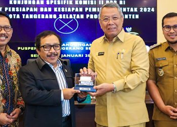 Terima Kunsfik Komisi II, Pemkot Tangsel Nyatakan Kesiapan Sambut Pemilu 2024