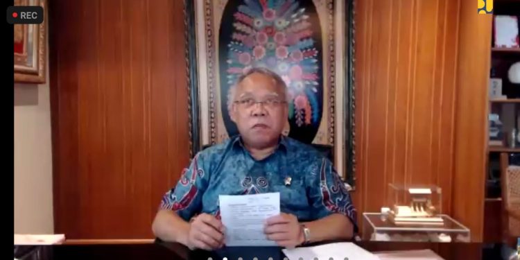 Menteri Pekerjaan Umum dan Perumahan Rakyat (PUPR) Basuki Hadimuljono