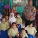 Sambangi Sekolah TK Negeri Parigi Baru, Bhabinkamtibmas Sampaikan Pesan Penting