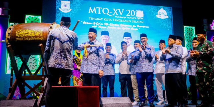 Gelaran Musabaqoh Tilawatil Quran (MTQ) ke-XV Tingkat Kota Tangsel 2024 Resmi Dibuka