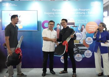 Dorong Peningkatan Omset Penjualan UMKM, BRI Bagikan Hadiah Undian Promo di Pasar Tanah Abang