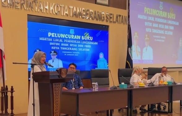 Disdikbud Tangsel Luncurkan Buku Muatan Lokal “Batik Anggrek” dan “Bunga Anggrek”