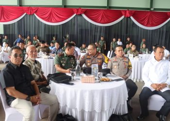 Perkuat Sinergitas, Wakapolres Tangsel Hadiri Sertijab Komandan Pusat Penerbangan TNI AD