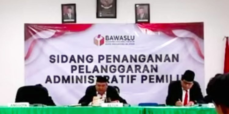 sidang pelanggaran pemilu